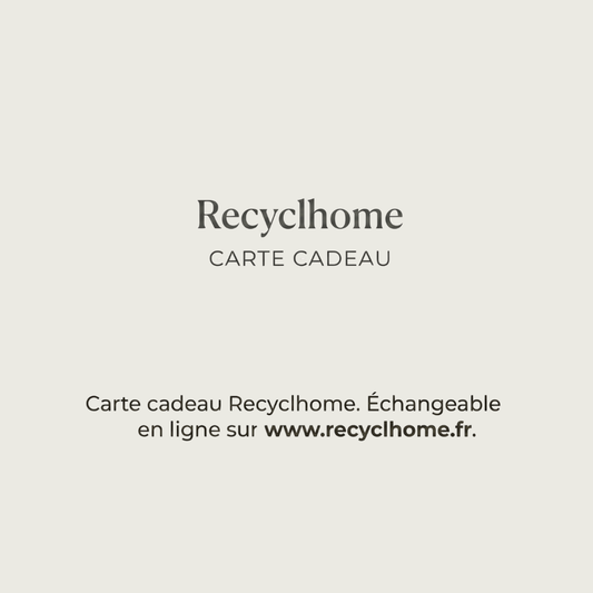 Carte cadeau Recyclhome