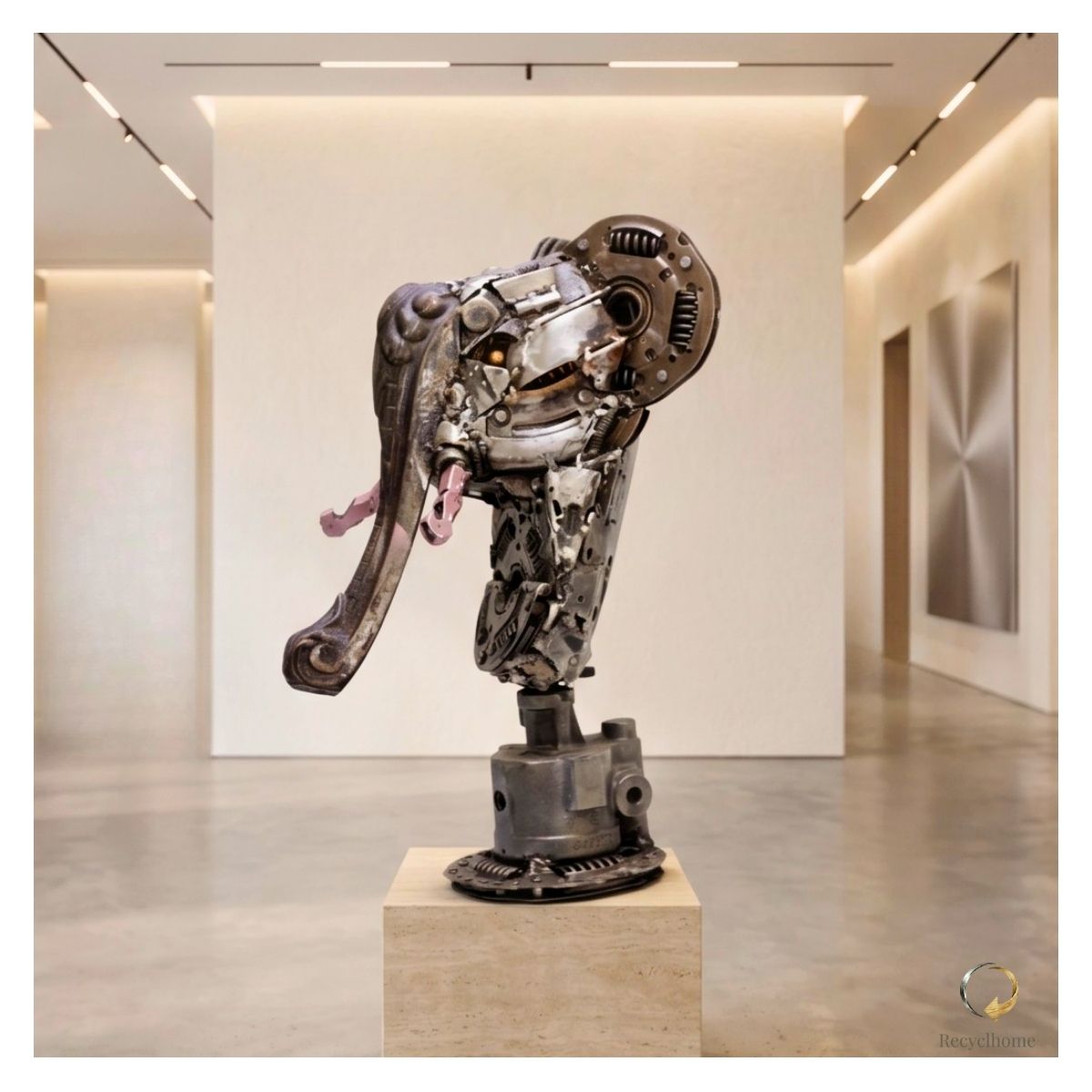 Le Buste limonadier éléphant