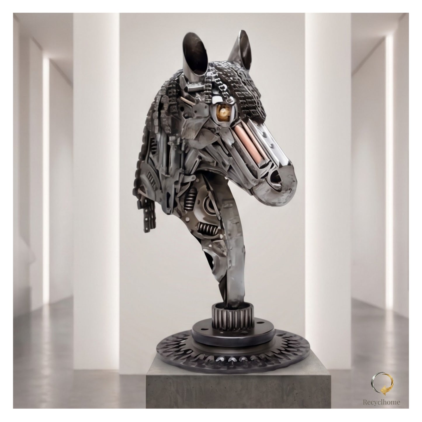 Le Buste du cheval et son mécanisme
