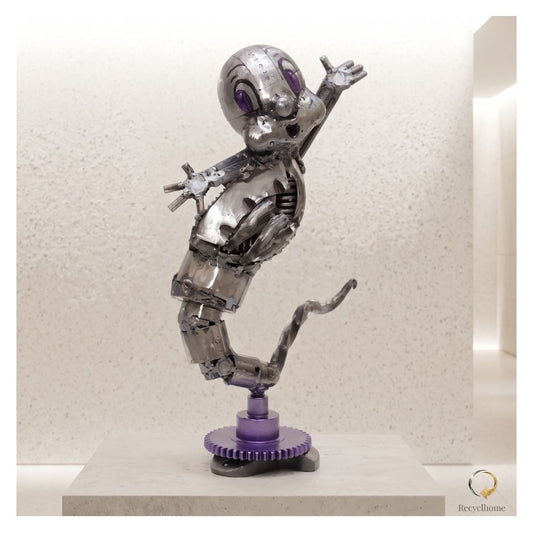 Casper, sculpture en métal recyclé fait main par Recyclhome